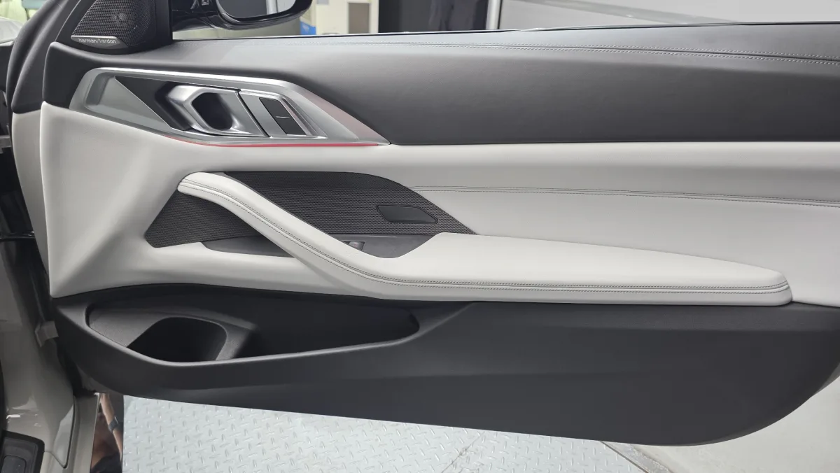 BMW M4 interior detail