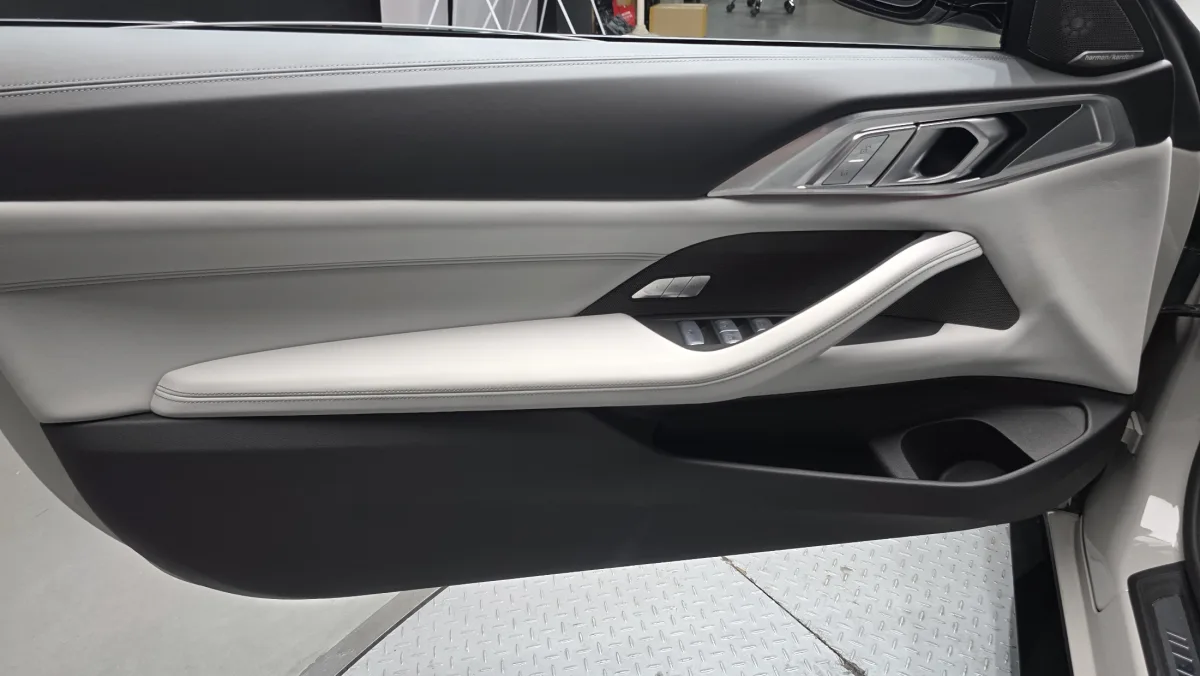 BMW M4 interior detail