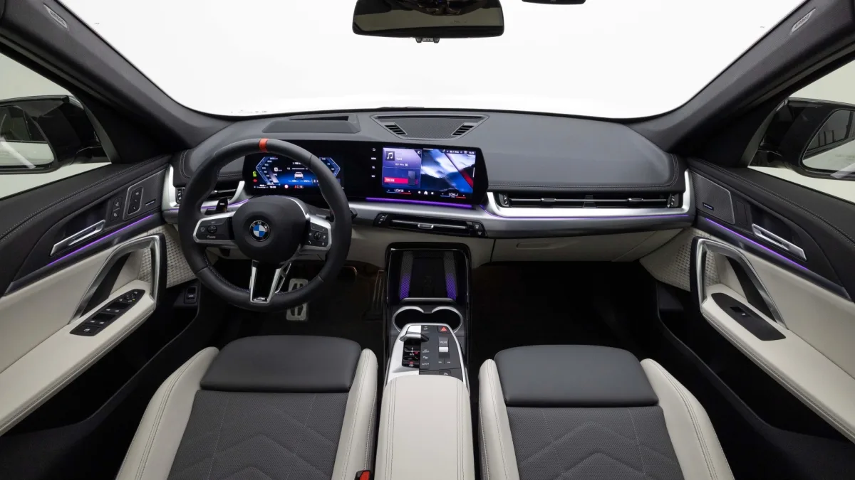 BMW X1 interior detail