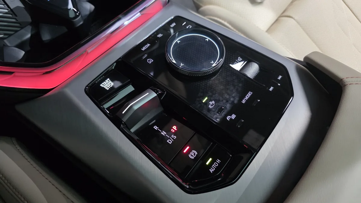 BMW X3 interior detail