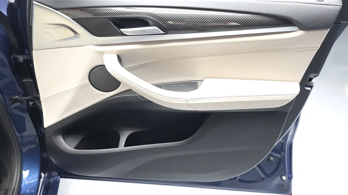 BMW X3M interior detail