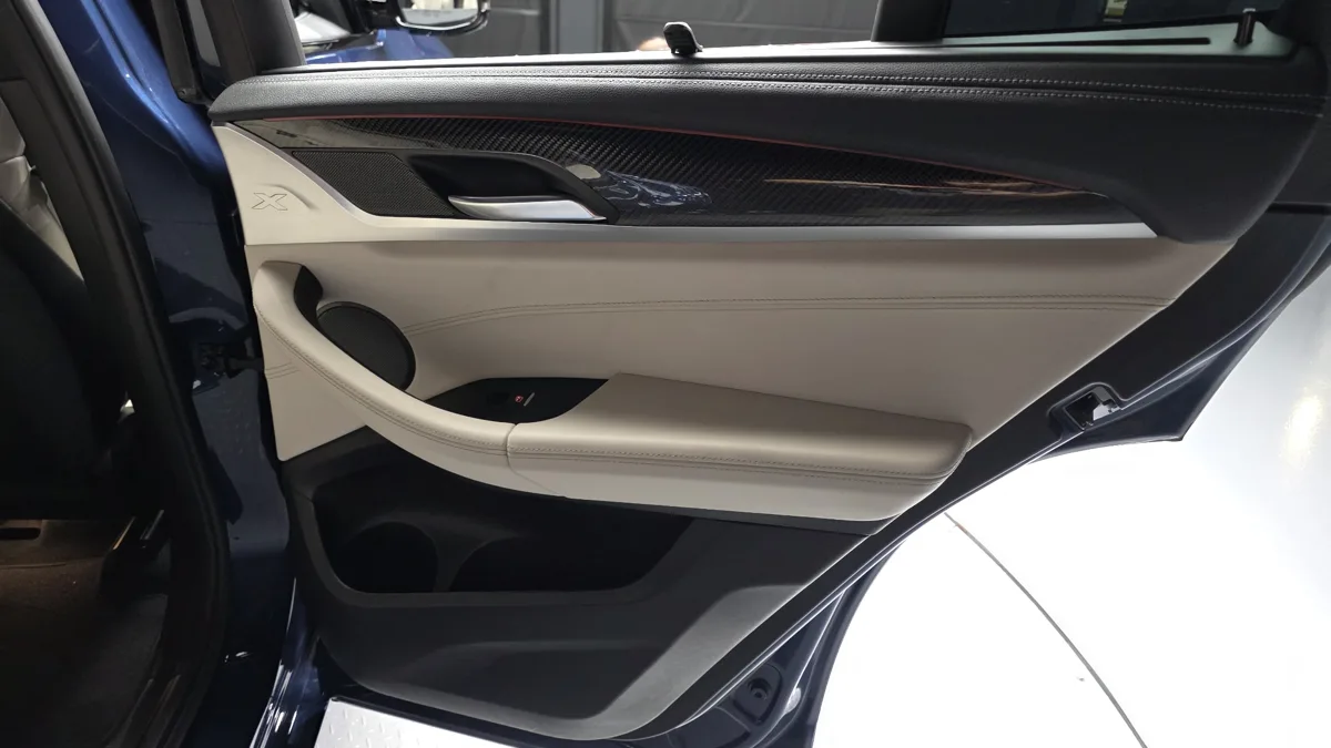 BMW X3M interior detail