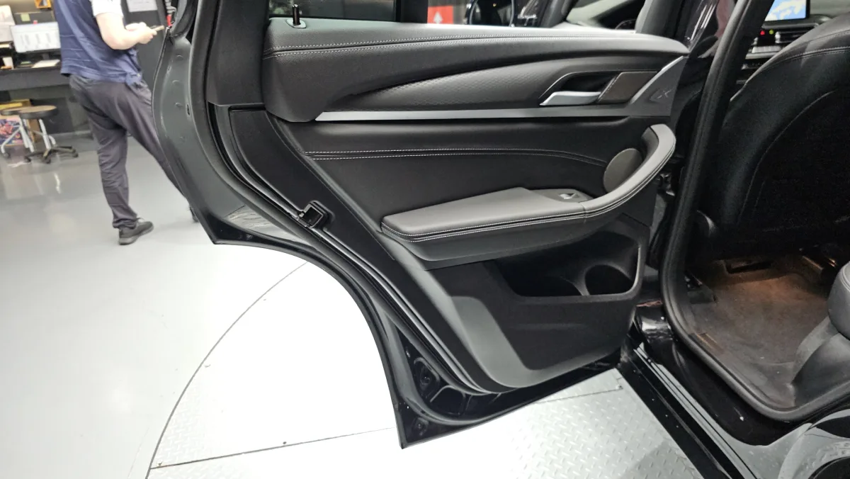 BMW X4 interior detail