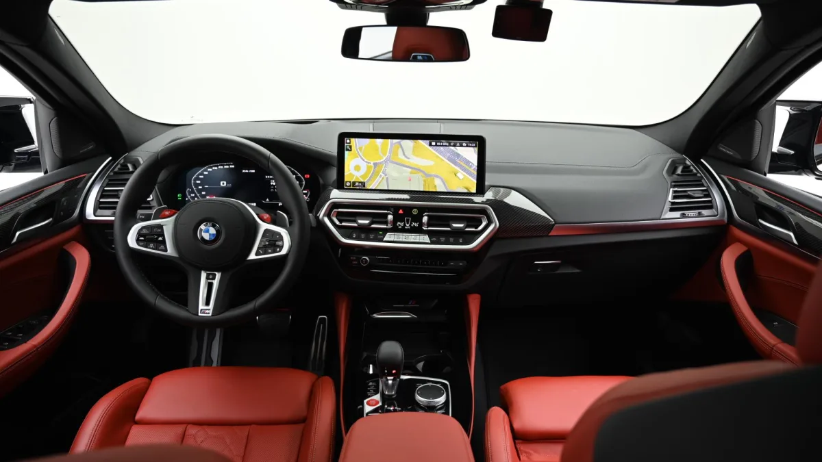 BMW X4M interior detail