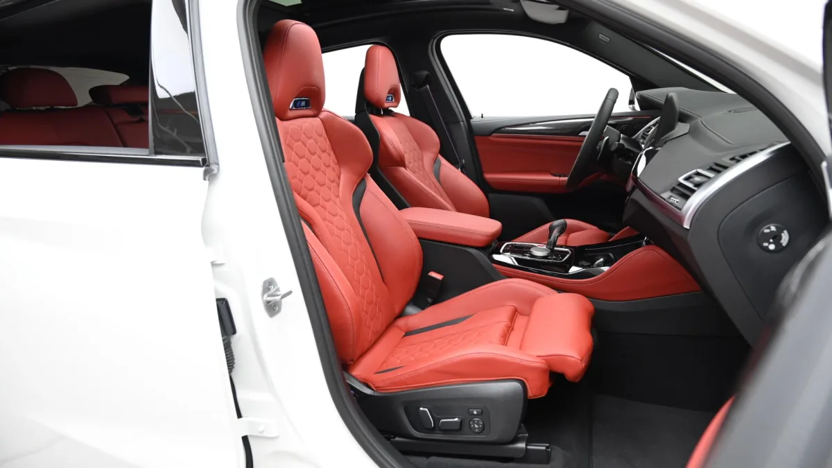 BMW X4M interior detail