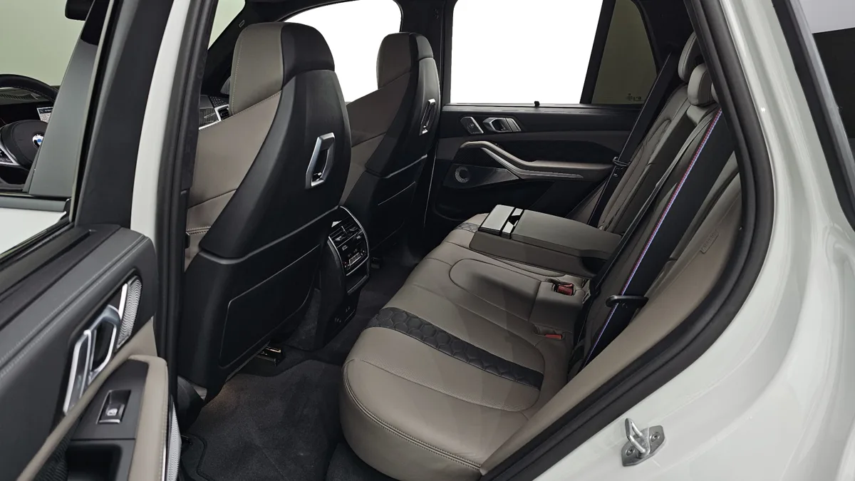 BMW X5M interior detail