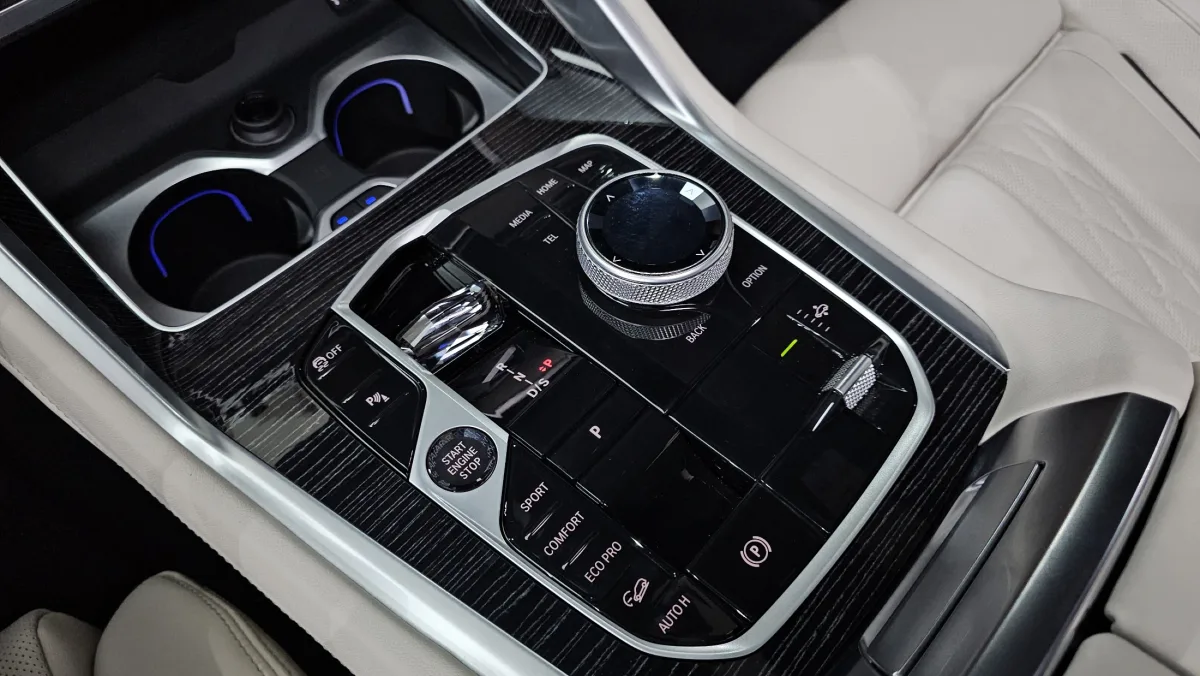 BMW X6 interior detail
