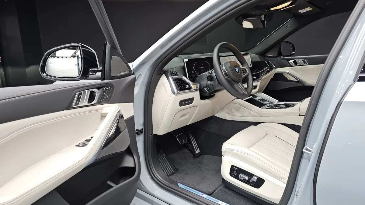 BMW X6 interior detail