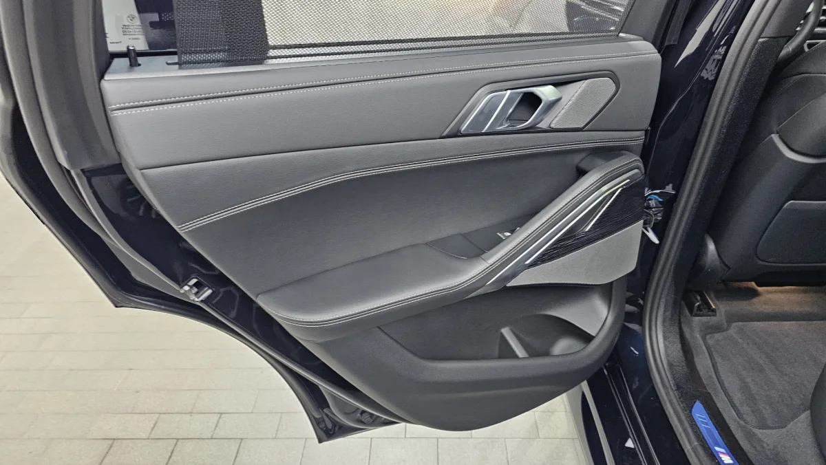BMW X6 interior detail