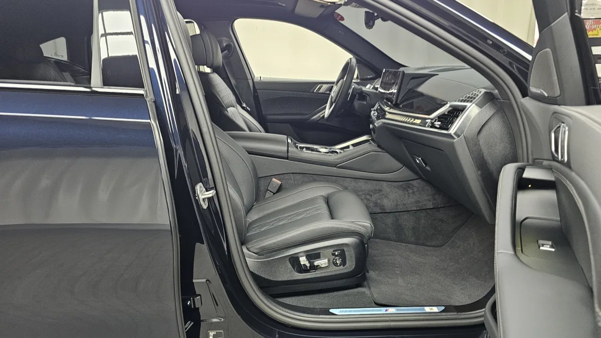 BMW X6 interior detail