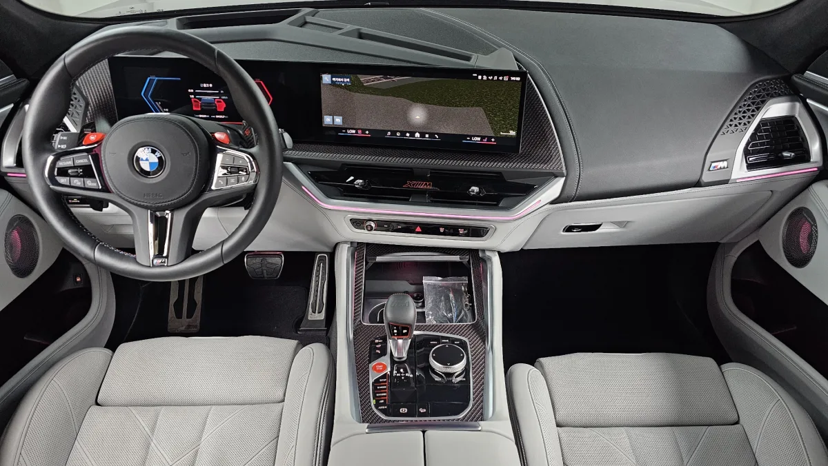 BMW XM interior detail