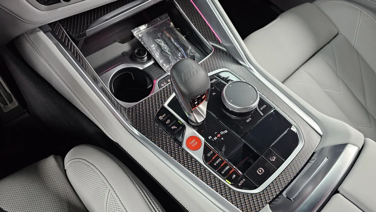 BMW XM interior detail