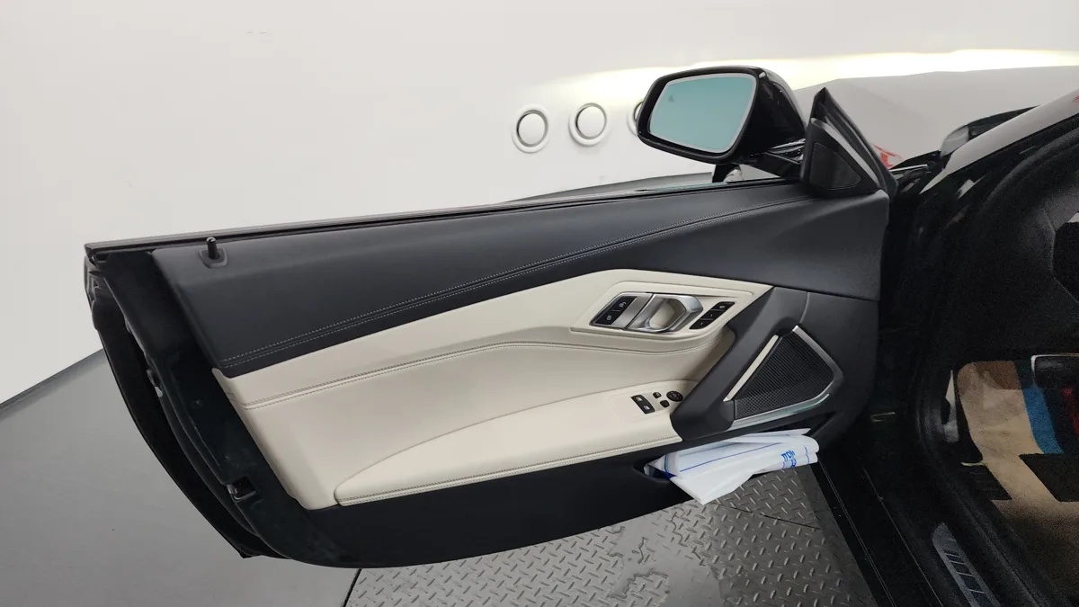 BMW Z4 interior detail