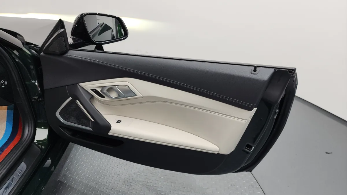 BMW Z4 interior detail