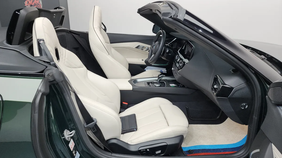 BMW Z4 interior detail