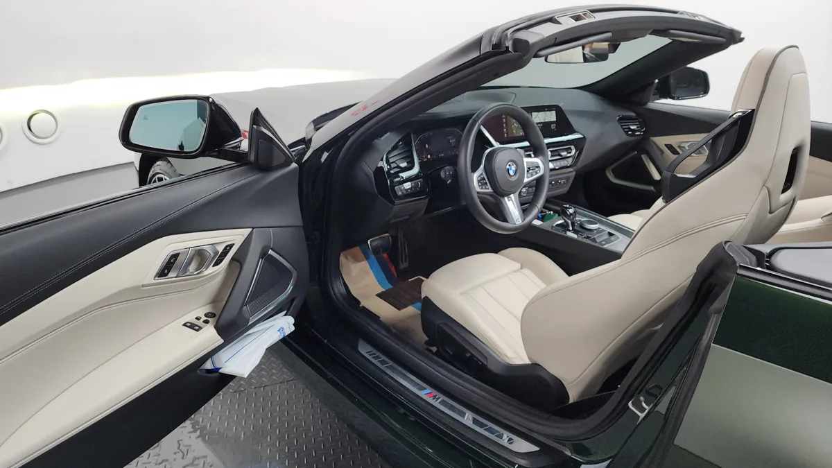 BMW Z4 interior detail