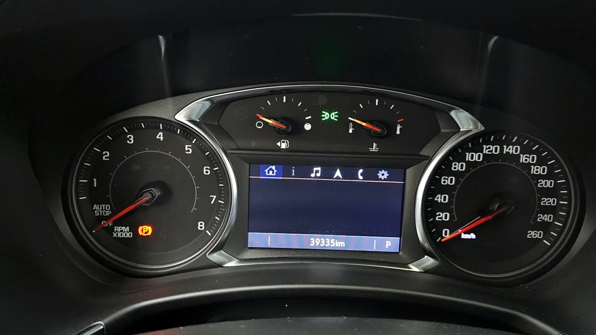 Chevrolet (GM Korea) Equinox interior detail