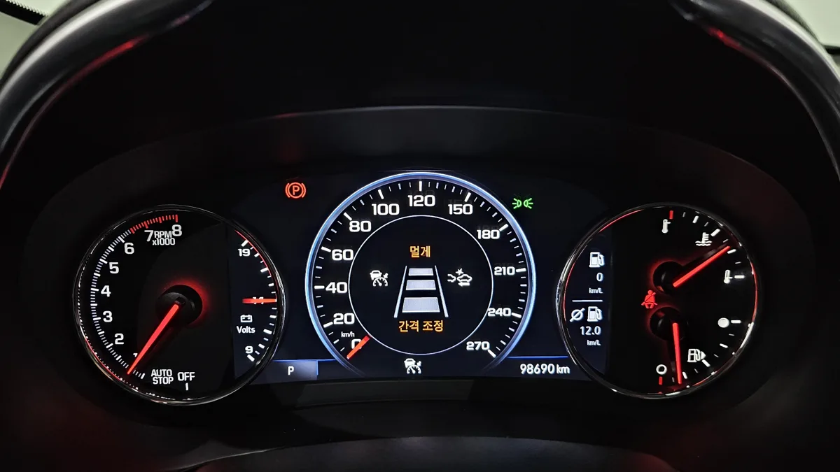 Chevrolet (GM Korea) Malibu interior detail