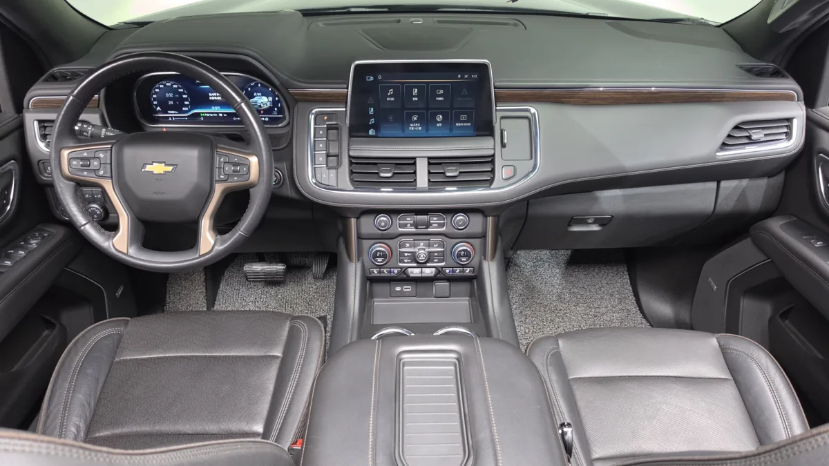 Chevrolet (GM Korea) Tahoe interior detail