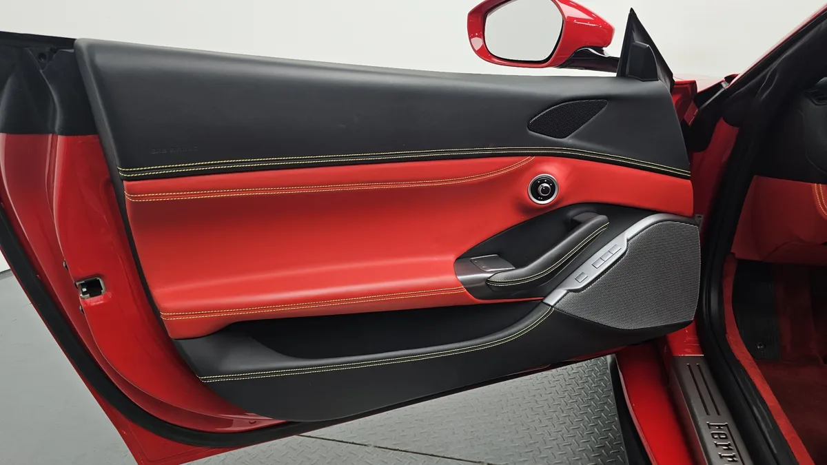 Ferrari Portofino interior detail