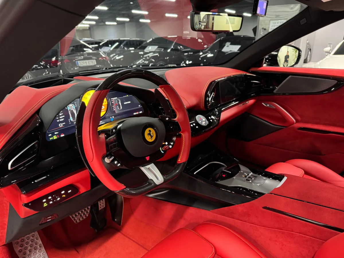 Ferrari Purosangue interior detail