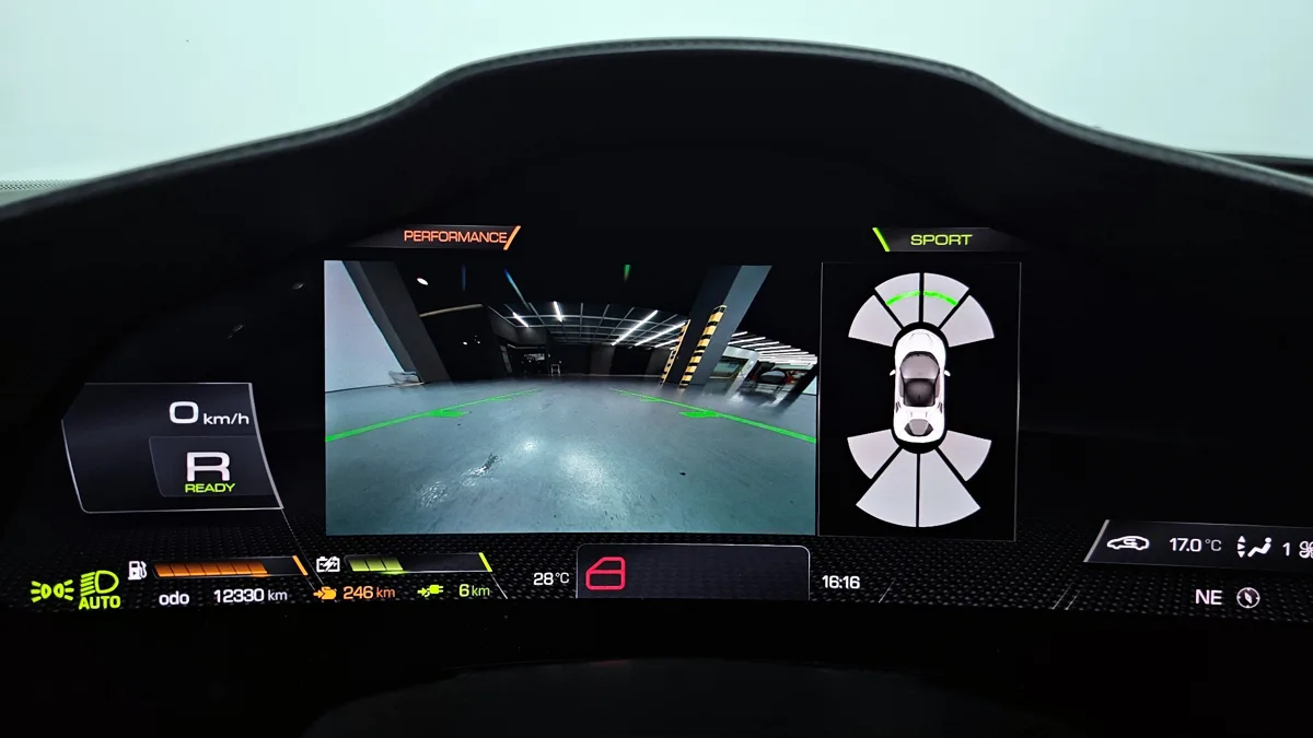 Ferrari SF90 interior detail