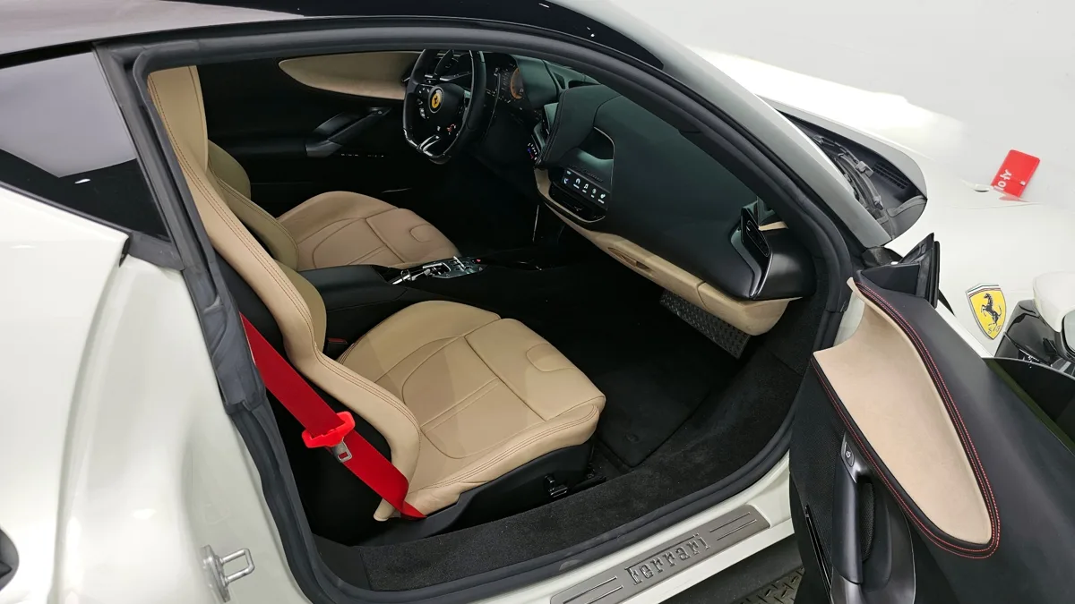 Ferrari SF90 interior detail