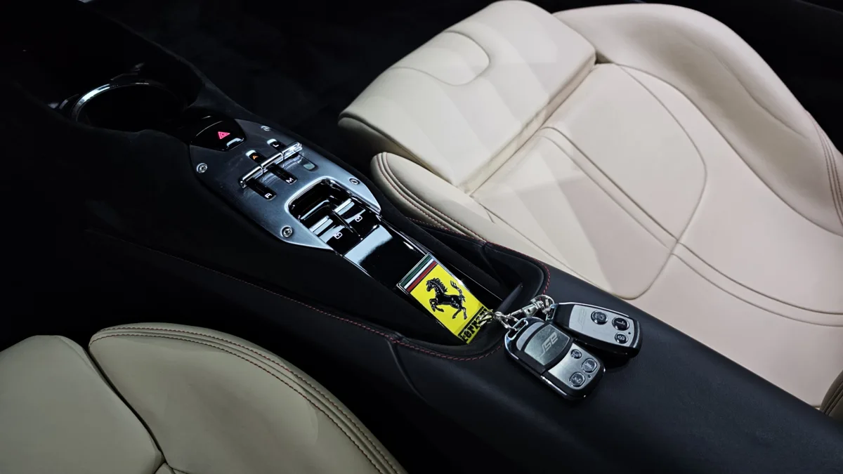 Ferrari SF90 interior detail