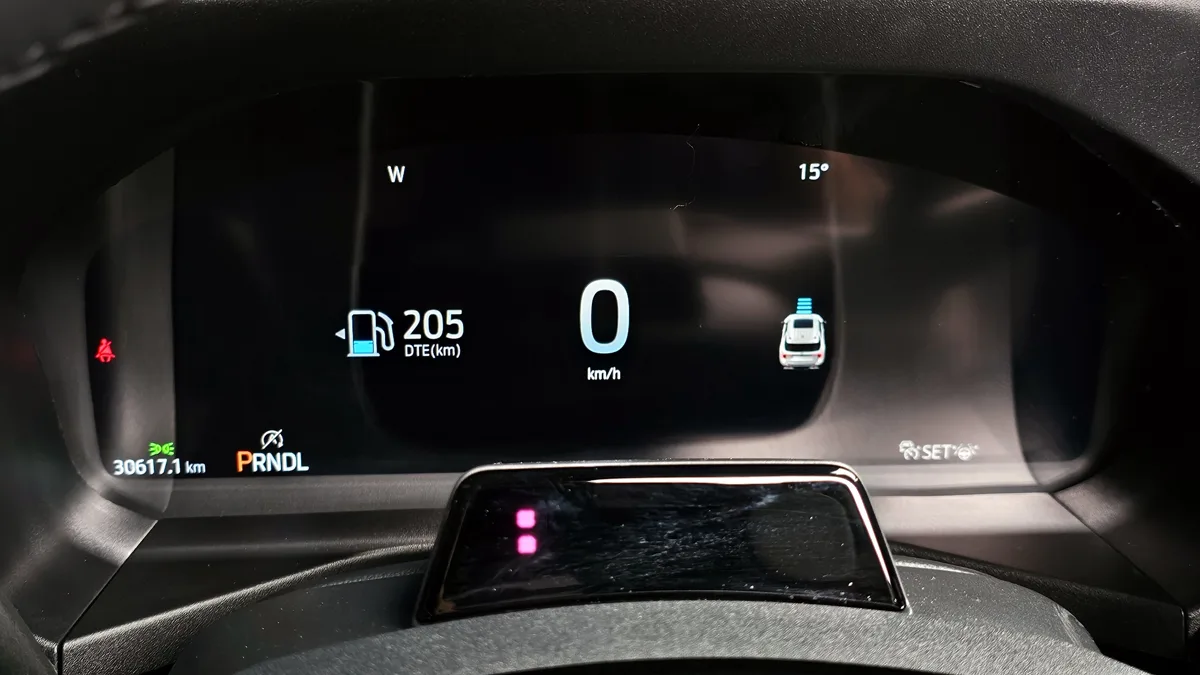 Ford Explorer interior detail