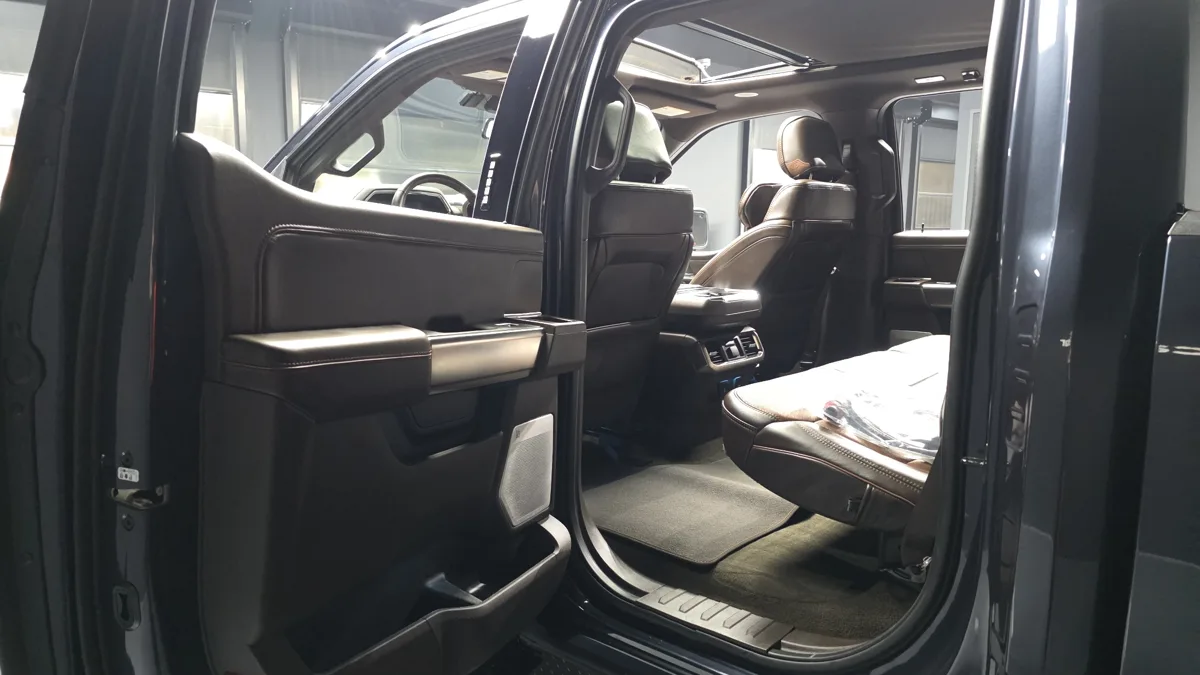 Ford F-150 interior detail