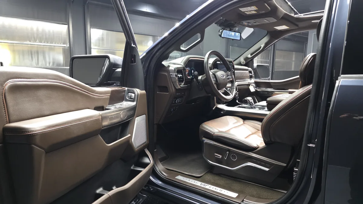 Ford F-150 interior detail