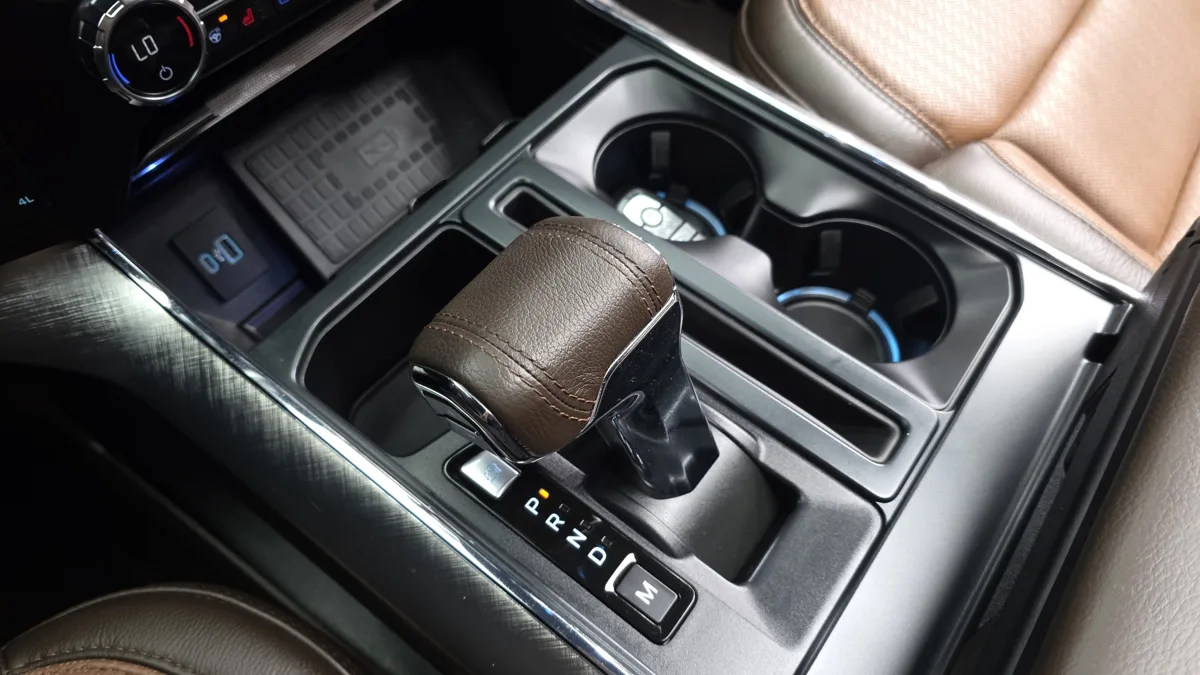 Ford F-150 interior detail
