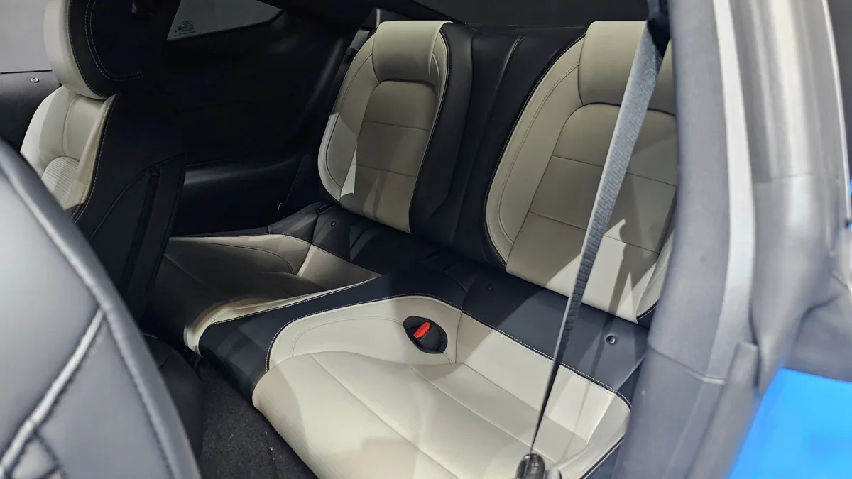 Ford Mustang interior detail