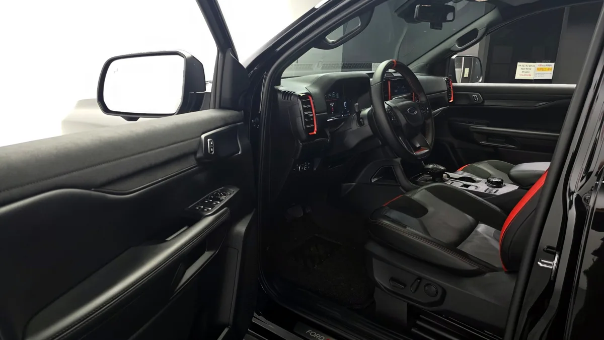 Ford Ranger interior detail