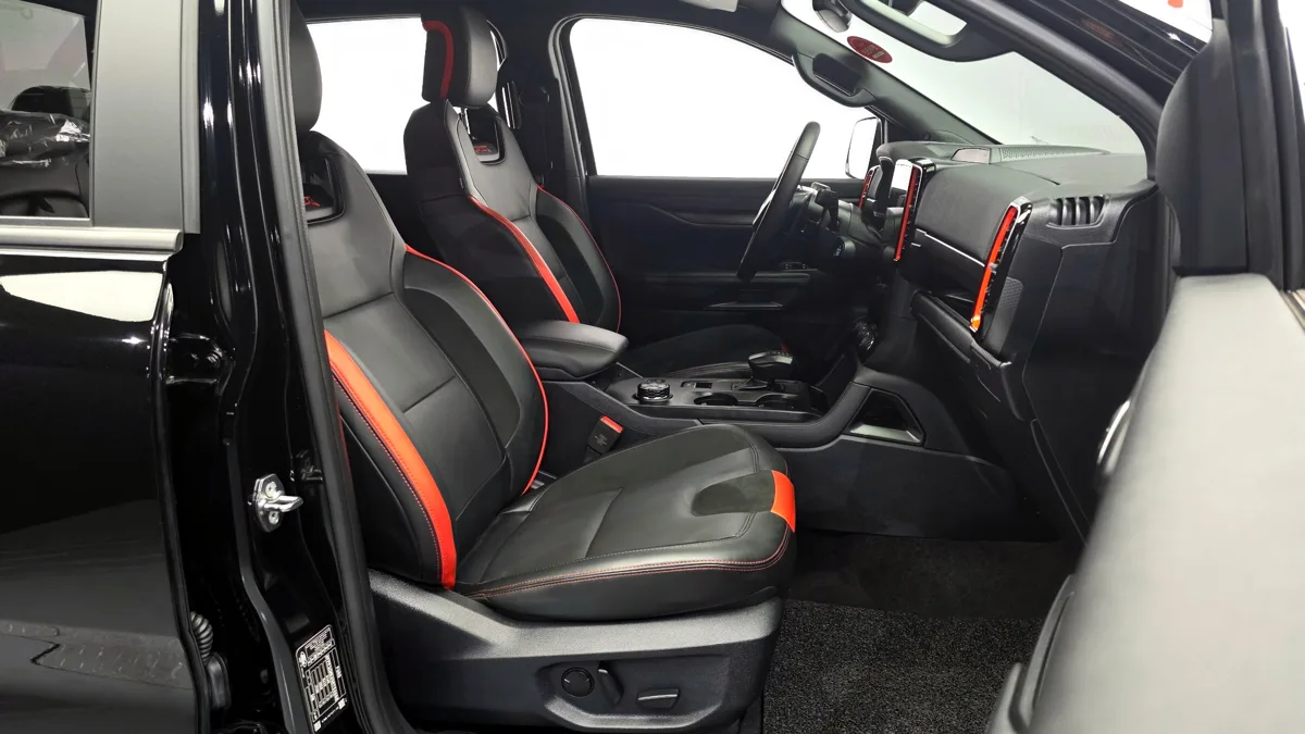 Ford Ranger interior detail
