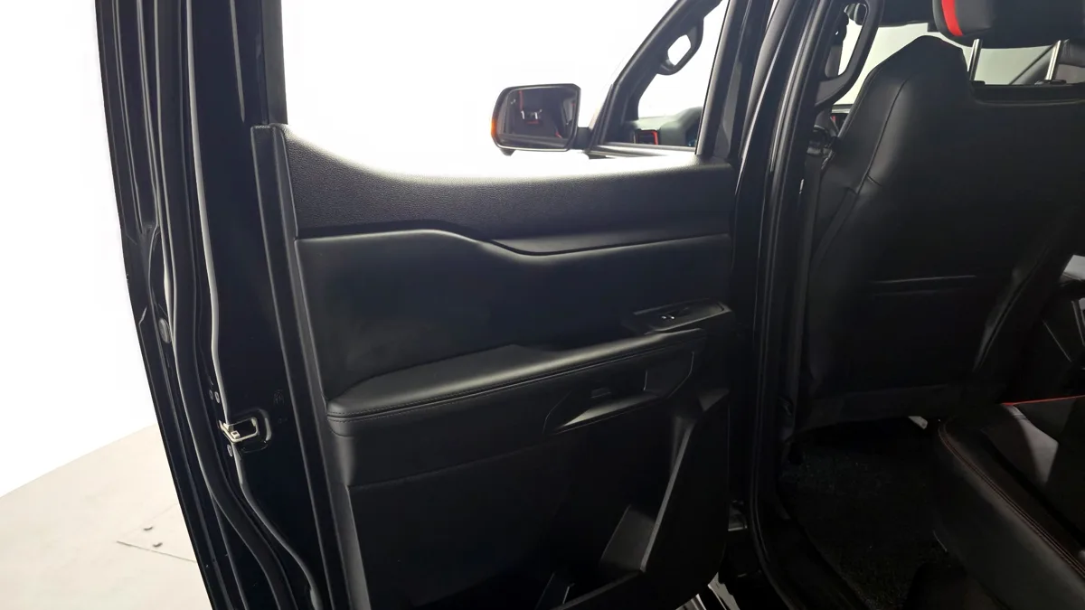 Ford Ranger interior detail