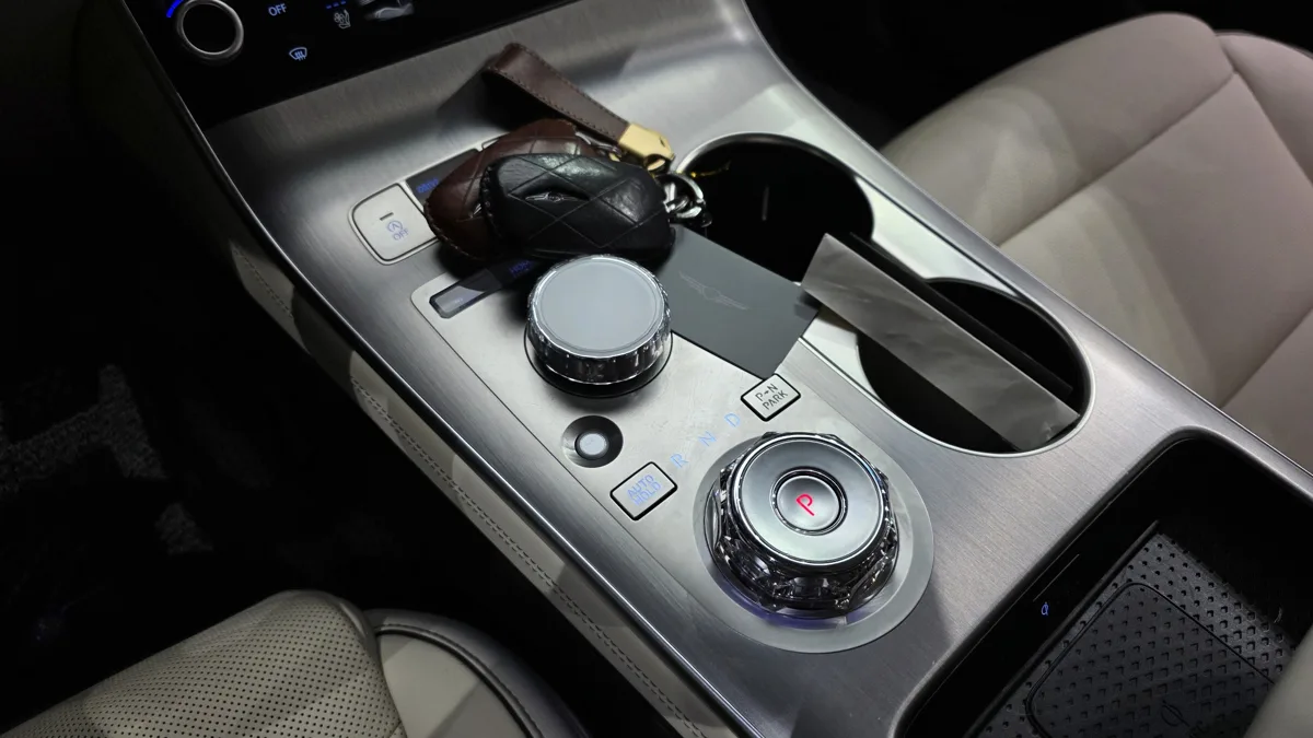 Genesis GV70 interior detail