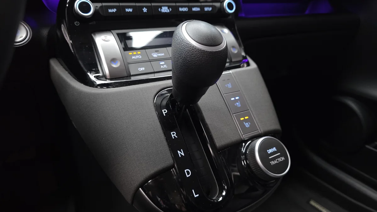 Hyundai Casper interior detail