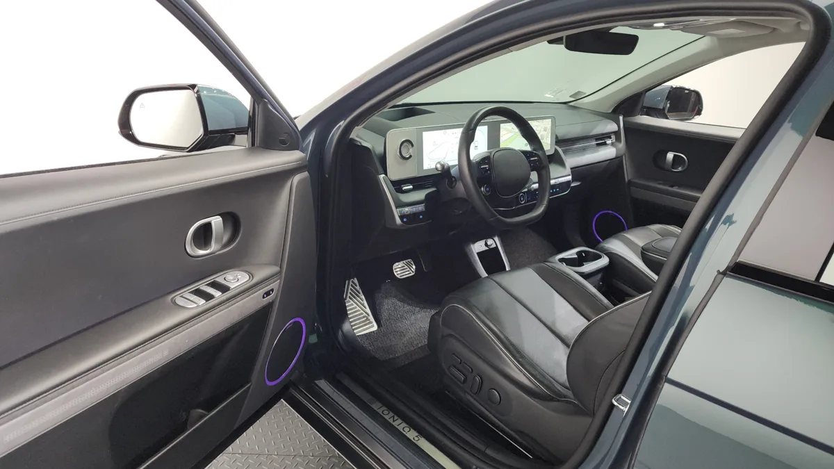 Hyundai Ioniq 5 interior detail