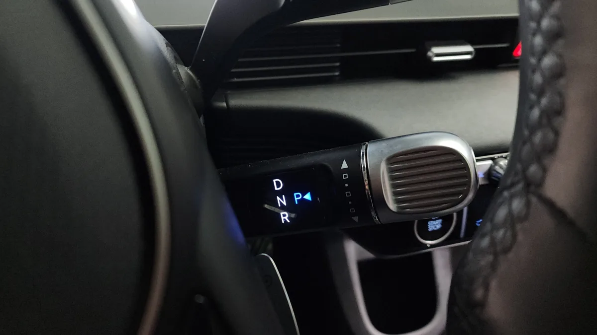 Hyundai Ioniq 5 interior detail