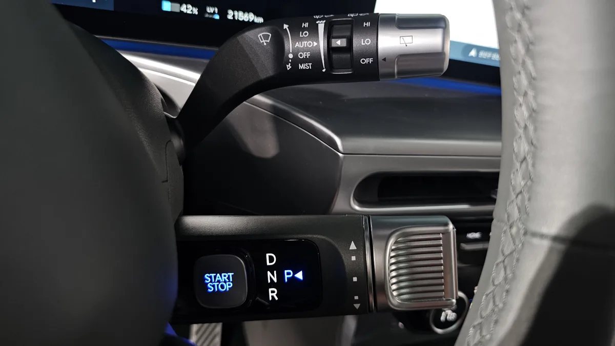 Hyundai Ioniq 9 interior detail