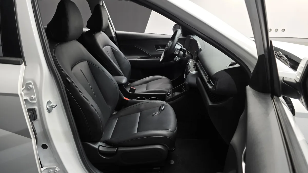 Hyundai Kona interior detail