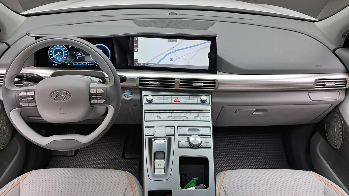 Hyundai Nexo interior detail