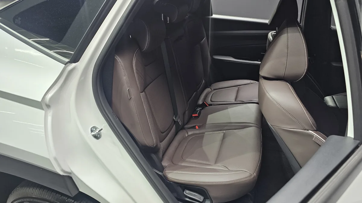 Hyundai Tucson interior detail