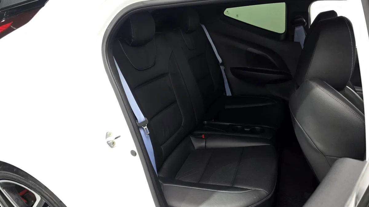 Hyundai Veloster interior detail