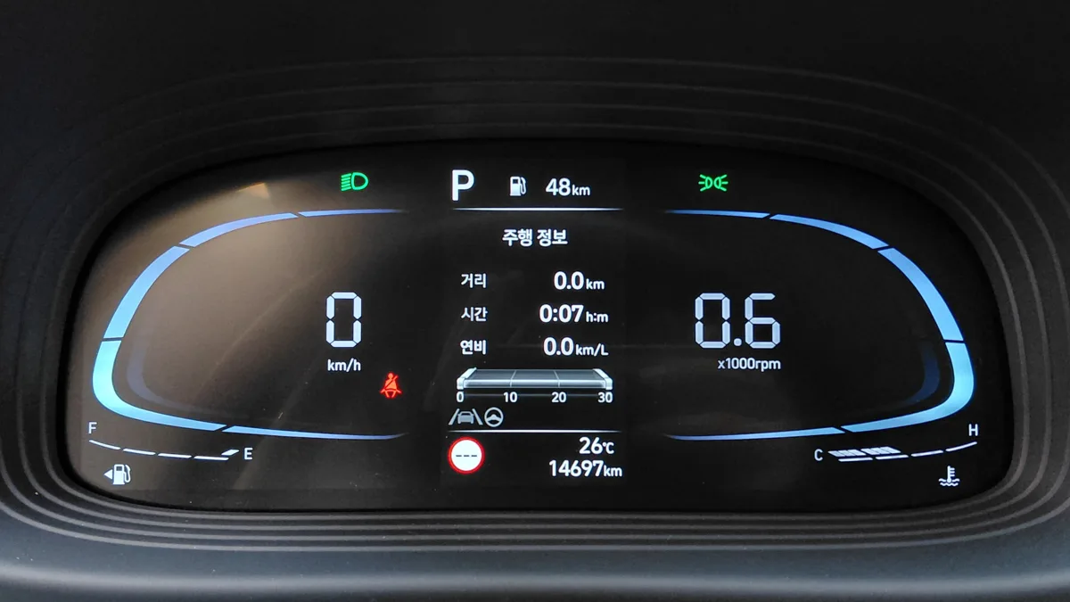 Hyundai Venue interior detail