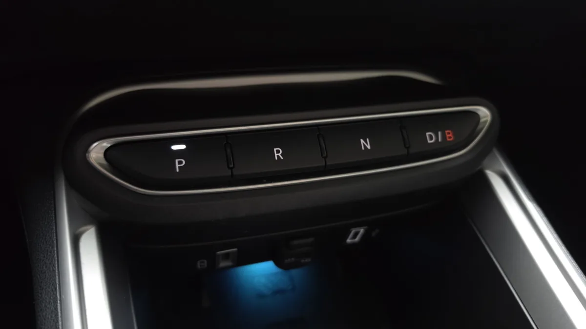 Jeep Avenger interior detail