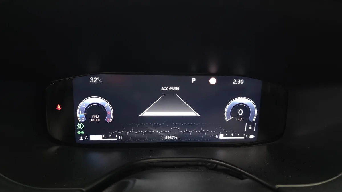 Jeep Compass interior detail