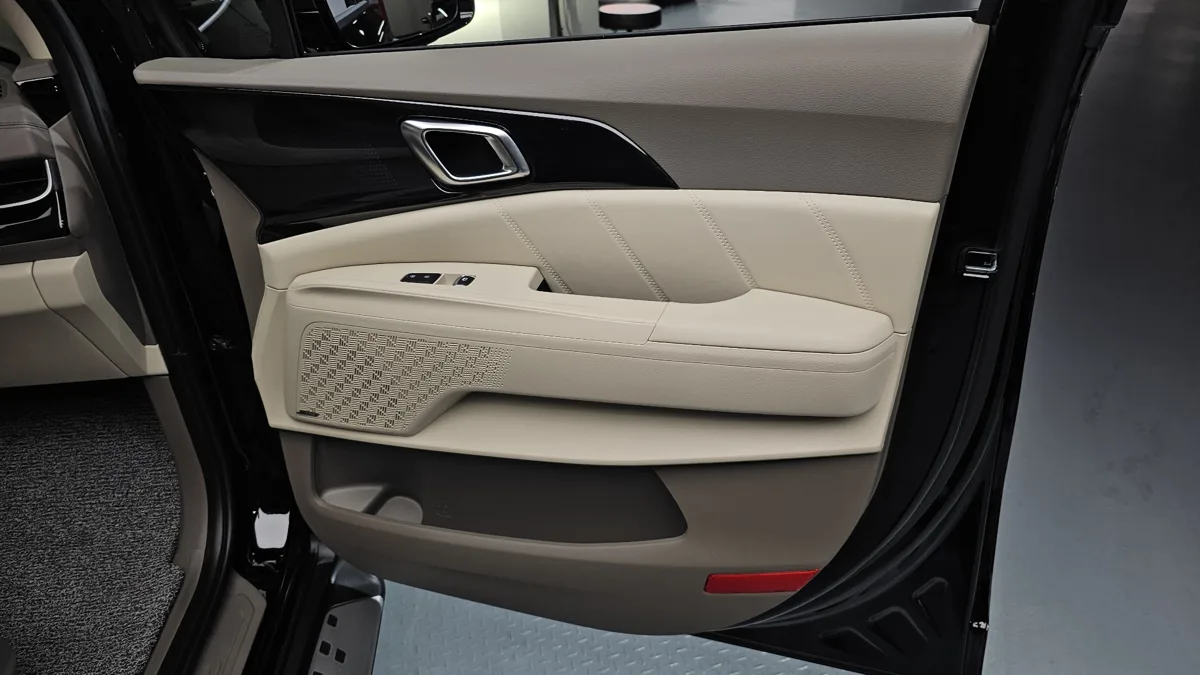 Kia Carnival interior detail