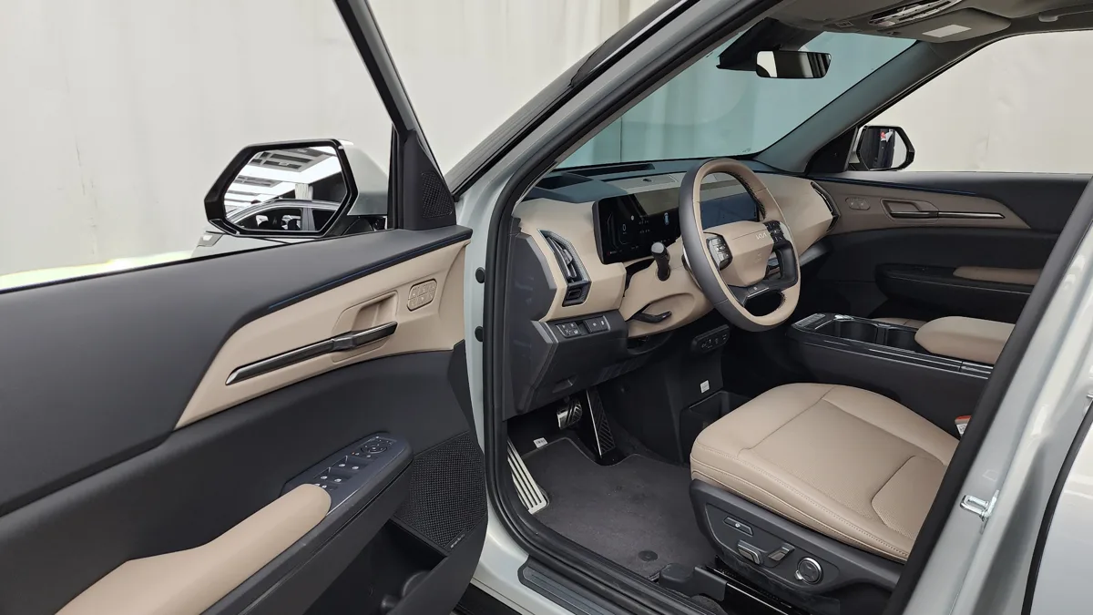 Kia EV5 interior detail